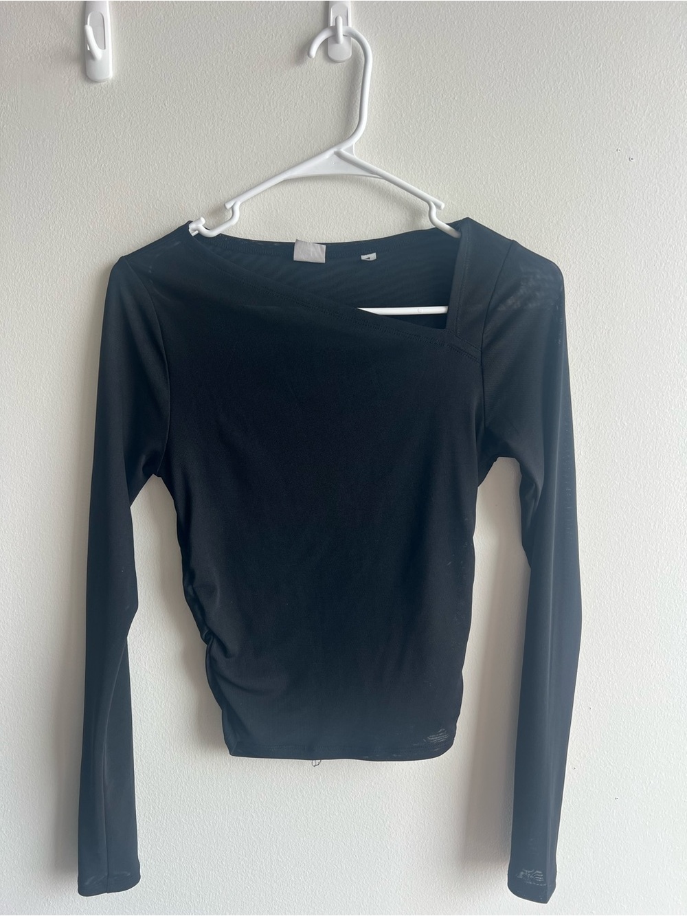 Sheer Long Sleeve Going Out Top